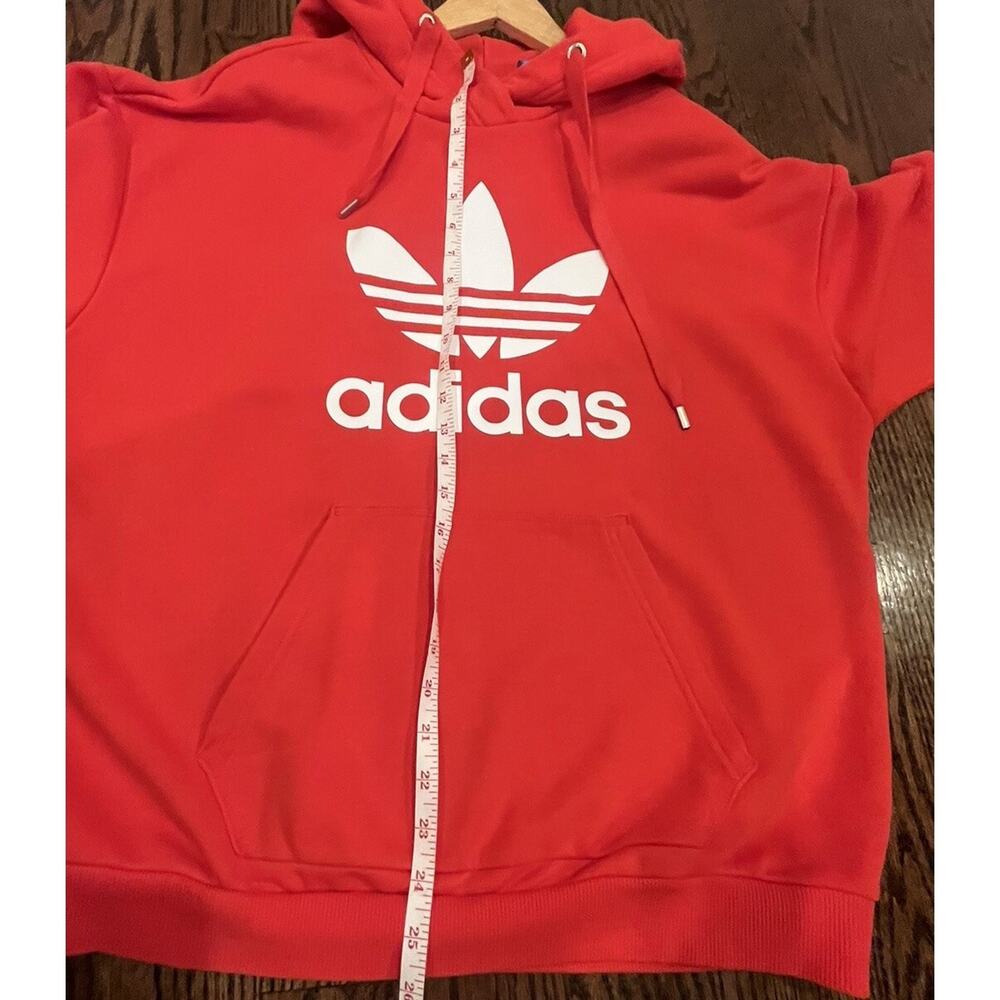 Adidas Originals Adicolor Trefoil Pullover Hoodie Womens Size M - Picture 11 of 11